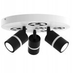 Gratuit. plafonnier led, orientable, 3x gu10 ewilight football