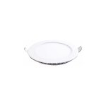 Plafonnier led rond 6w 12v encastrable blanc neutre