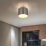Etc - shop - plafonnier led en saillie, luminaire de couloir, plafonnier de salon, r�tro�clairage blanc ...