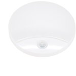 Bemko - plafonnier led tawan - 10w - 940lm - 4000k - ip44 - dtecteur pir - 250x250mm