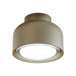 Vivida international - plafonnier moderne bottone en aluminium sabbia 1xgx53