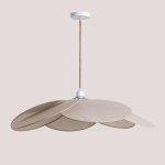 Sklum - plafonnier okai style brun noisette Ø87 cm Sklum - plafonnier okai style brun noisette Ø87 cm
