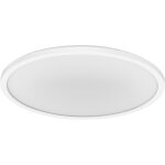 Plafonnier orbis ultra slim 400mm, blanc, 22w, 2720lm, lumi�re blanche chaude homog�ne (3000k) + r�tro ...