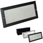 Plafonnier papillon encastrer rectangulaire noir