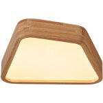 Plafonnier en rondins de style japonais wabi - sabi, �clairage d'all�e de balcon d'entr�e cr�atif simple, ...