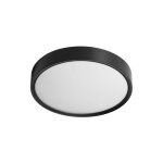 Plafonnier salle de bain lila noir mat ip44 cct