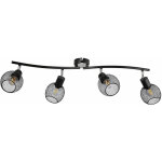 Nino leuchten - plafonnier salle � manger boule spot lampe cage noire lampe rail nino lumi�res 81020408 ...