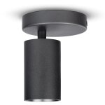 Paco home - plafonnier salon applique spots orientables moderne cuisine chambre � coucher noir, type ...