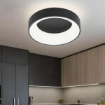 Plafonnier salon plafonnier led rgb plafonnier t�l�commande, r�tro�clairage changement de couleur dimmable ...