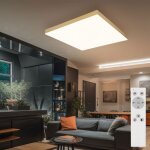 Globo - plafonnier salon lumi�re salle � manger lampe plafonnier couloir lumi�re, t�l�commande dimmable ...