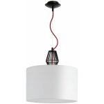 Plafonnier suspendu de haute qualit, abat - jour en tissu, clairage de salon et de salle  manger, ...