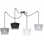 Plafonnier suspendu loft lustre abat - jour araigne