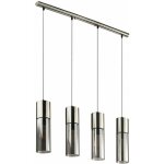 Plafonnier suspension cylindre de verre spot fum�e salon salle � manger lampe suspendue globo 21000 - ...