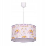 Plafonnier suspension lustre abat - jour princesse