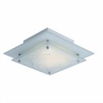 Plafonnier lampe de cuisine plafonnier en verre satin� luminaire de couloir, avec d�coration, 1x g9, ...