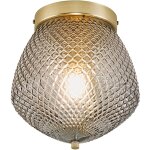 Plafonnier orbiform verrerie laiton, h. 25. 3 - ip20 - e27 / nordlux int�rieur