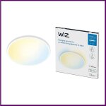 Wiz - plafonnier wi - fi superslim blanc, 36w, nuances de blanc, fonctionne avec alexa, google assistant ... Wiz - plafonnier wi - fi superslim blanc, 36w, nuances de blanc, fonctionne avec alexa, google assistant ...