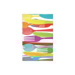 Sticker réfrigérateur et lave vaisselle, à table convivialité repas famille déco, 75 cm x 49 cm Sticker réfrigérateur et lave vaisselle, à table convivialité repas famille déco, 75 cm x 49 cm