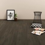 Dalles de plancher autoadhésives 4, 46 m² 3 mm pvc marron foncé - carrelage pvc - dallettes de sol - ... Dalles de plancher autoadhésives 4, 46 m² 3 mm pvc marron foncé - carrelage pvc - dallettes de sol - ...