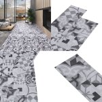 Vidaxl - planches de plancher pvc 5, 02 m 2 mm autoadhsif motif de gris - carrelage pvc - planchers ...