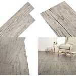 Planches de plancher pvc non auto - adhésif 4, 46m² 3mm gris clair - parquet pvc - carrelage pvc - sols ... Planches de plancher pvc non auto - adhésif 4, 46m² 3mm gris clair - parquet pvc - carrelage pvc - sols ...