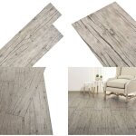 Vidaxl - planches de plancher pvc non auto - adhésif 5, 26 m² chêne délavé - parquet pvc - carrelage ... Vidaxl - planches de plancher pvc non auto - adhésif 5, 26 m² chêne délavé - parquet pvc - carrelage ...