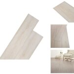 Vidaxl - planches de plancher pvc non auto - adhésif chêne blanc classique - parquet pvc - revêtement ... Vidaxl - planches de plancher pvc non auto - adhésif chêne blanc classique - parquet pvc - revêtement ...
