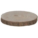 Planche de pr�sentation 28 cm - tronc d'arbre - cosy & trendy