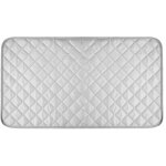 Planche � repasser de bureau de 45 x 85 cm, tapis de repassage pliable, planche � repasser de voyage ...