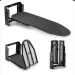 Planche � repasser murale pliable avec housse r�sistante � la chaleur, planche � repasser compacte pour ...
