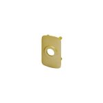 Contre - plaque 70v pour verrou cyclop - assa abloy vachette jaune / doré Contre - plaque 70v pour verrou cyclop - assa abloy vachette jaune / doré