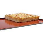 Plaque aluminium pour four 433 x 333 � bords relev�s silicone - bartscher