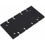 Plaque de base de remplacement pour ponceuse makita bo3700 bo3710 bo3711