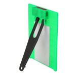 Plaque cible laser plaque cible magn�tique avec pied pour compteur de niveau laser cross line double ...