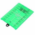 Sjlerst - plaque cible magntique plaque cible laser  double chelle avec pied pour ligne de mesure ...