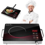 Plaque de cuisson �lectrique simple, plaque chauffante infrarouge portable, r�chaud �lectrique de comptoir, ...