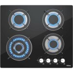Plaque de cuisson gaz 4 feuxs, plaque gaz 4 feux, plaque  gaz - cuisinire encastrable - gaz naturel ...