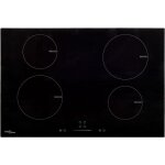 Torana - plaque de cuisson à induction 4 brûleurs verre 77 cm 7000 w Torana - plaque de cuisson à induction 4 brûleurs verre 77 cm 7000 w