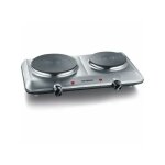 Plaque de cuisson - mobile electrique severin - k1014 - 2 foyers en fonte - 2500w Plaque de cuisson - mobile electrique severin - k1014 - 2 foyers en fonte - 2500w