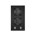 Oceanic - plaque de cuisson - table a gaz domino gaz verre - noir