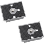 Plaques � d�gagement rapide avec vis 1 / 4 , compatibles avec manfrotto 200pl - 14, tr�pied universel ...