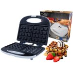 Plaque � gaufres 700w avec thermostat et rev�tement antiadh�sif ad311