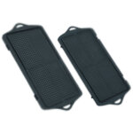 Plaques � gaufrettes x2 antiadh�sives ? mat�riau antiadh�sif pour cuisson uniforme ? d�moulage facile ...