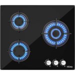Iseasy - plaque gaz 3 feux, plaque de cuisson  gaz, plaque  gaz avec 3 foyers  gaz, cuisinire encastrable, ...