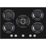 Sogelux - plaque gaz 3 feux pc518nf 60cm verre noir Sogelux - plaque gaz 3 feux pc518nf 60cm verre noir
