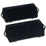 Plaques grill x2 pour gaufrier et croque - monsieur ? cuisson uniforme ? nettoyage facile ? compatible ...