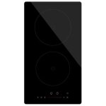 Plaque � induction domino bolero squad i 2100 29 cm, 2 zones de cuisson, 9 niveaux de puissance