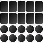 Plaque mtallique adhsive 3m, ensemble de 10 plaques mtalliques auto - adhsives pour aimants de tlphone ...