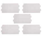 Plaque mica micro ondes, 5 pi�ces feuille de mica micro onde, remplacement de couvercle de guide d'ondes ...