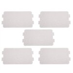 Plaque mica micro ondes, 5 pi�ces feuille de mica micro onde, remplacement de couvercle de guide d'ondes ...